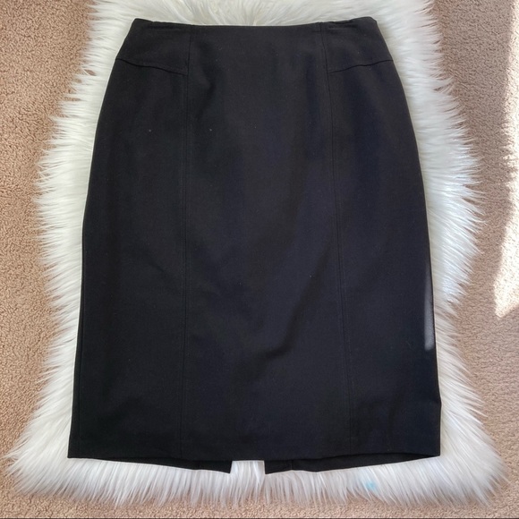 Kim Rogers Black Professional Midi Skirt - Picture 1 of 8